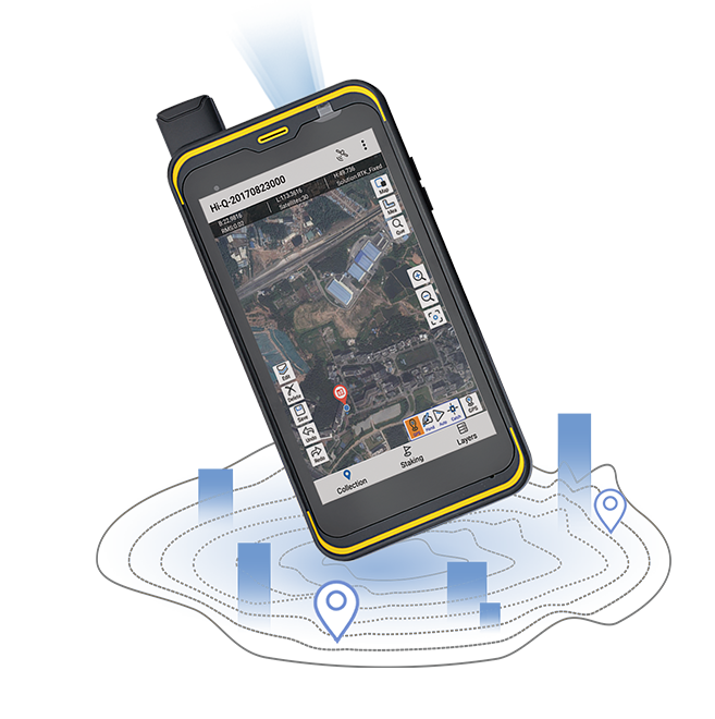 Máy định vị GPS cầm tay Hi-Target Qmini-A5/A7