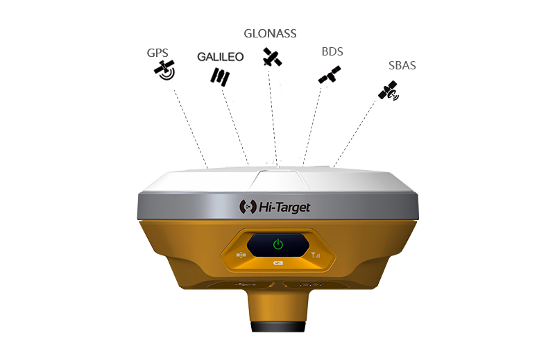 Máy GPS 2 tần số RTK Hi-Target V100