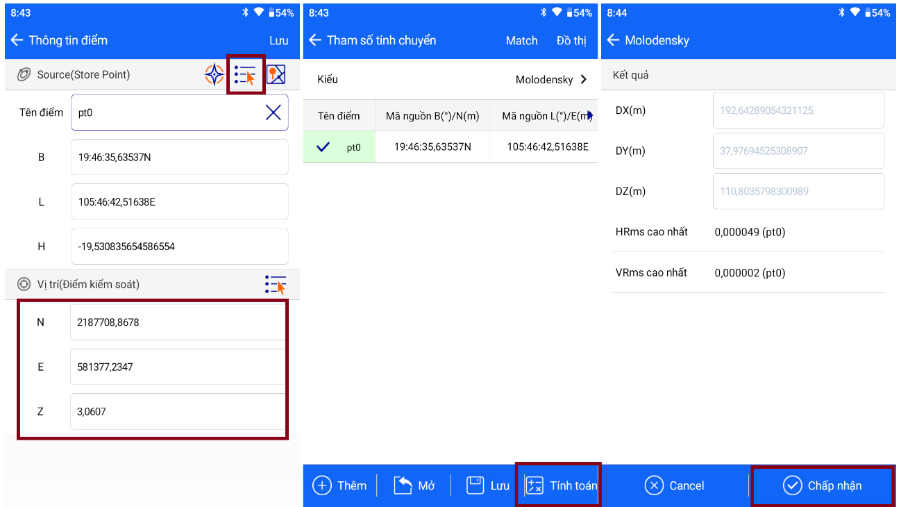 Fix Mốc gốc tọa độ