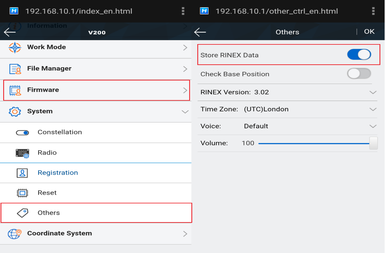 đo tĩnh trên máy gnss rtk hitarget