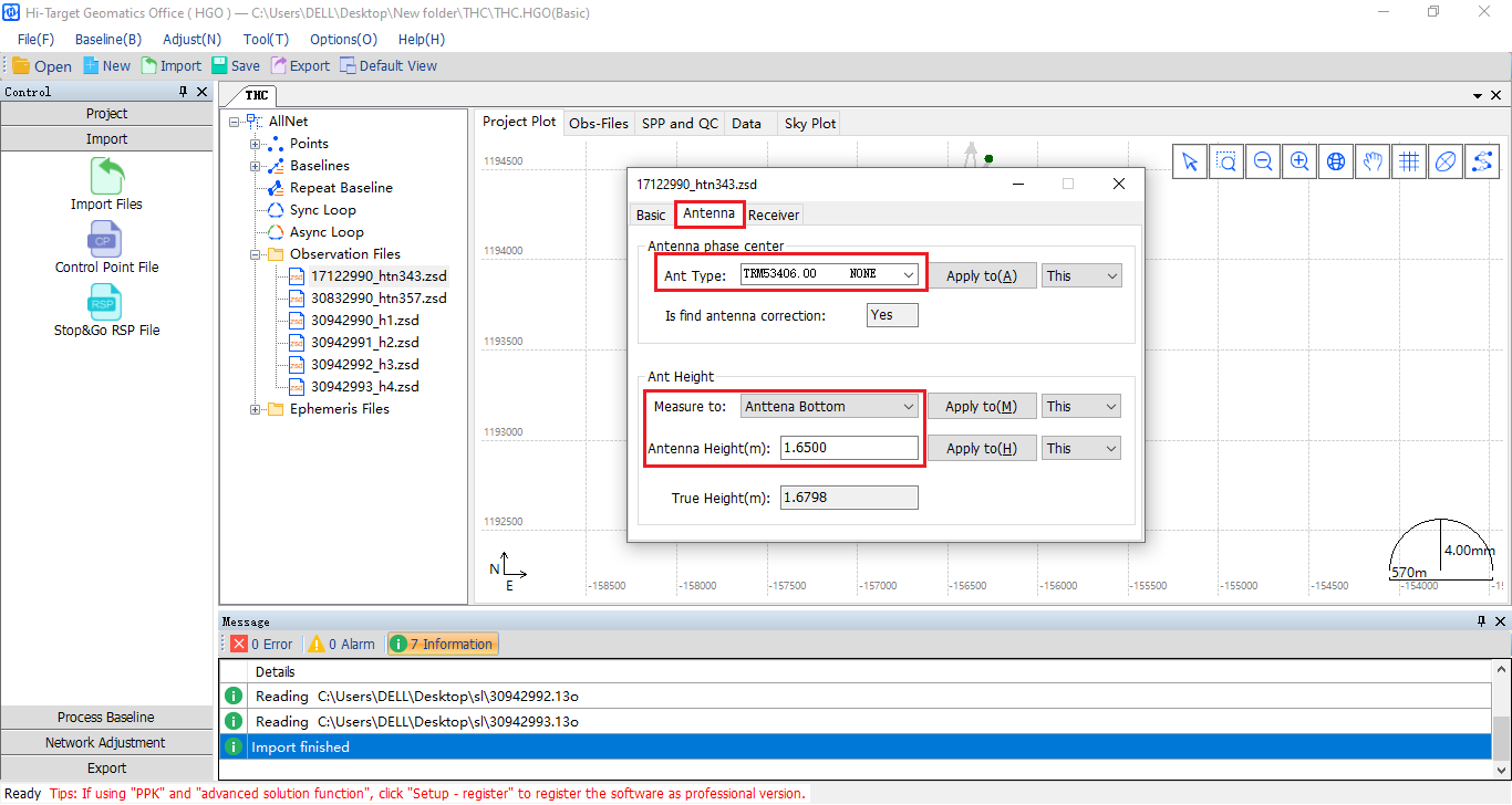 hướng dẫn xử lý số liệu đo tĩnh bằng phần mềm HGO