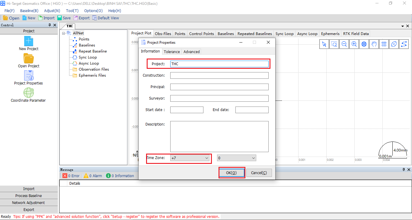 Xử lý số liệu bằng phần mềm HGO
