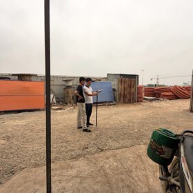 Bàn giao máy RTK tại Văn Giang